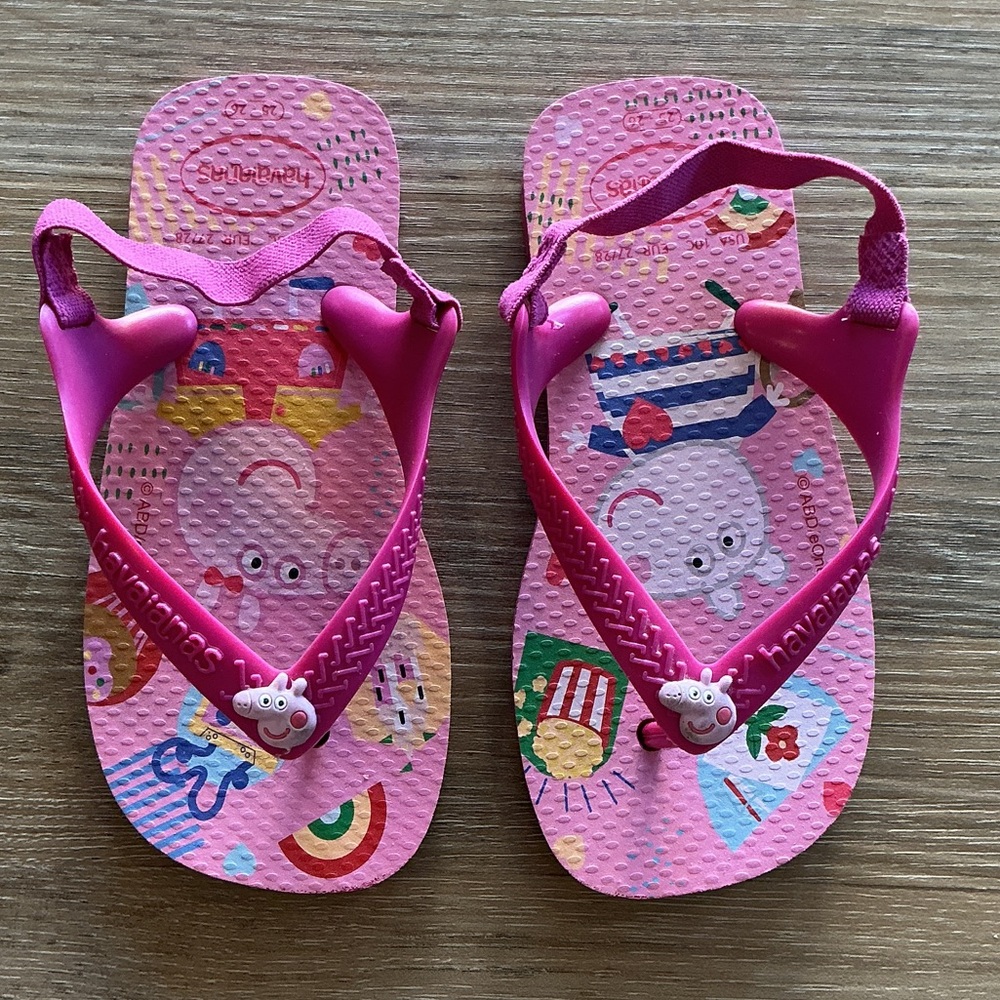 Havaianas Peppa Pig Pink Flip Flops